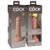 Фаллос King Cock 6" Silicone Dual Density