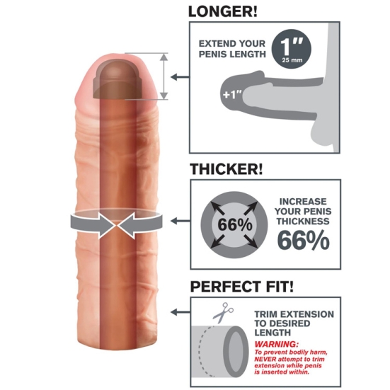 Увеличивающая насадка Mega 1" Extension