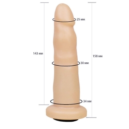 Фаллос-насадка Lovetoy 200600