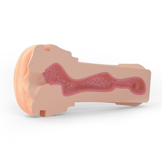 Мастурбатор MyStim Oh Push Me - Vagina