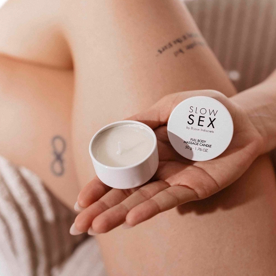 Массажная свеча Slow Sex